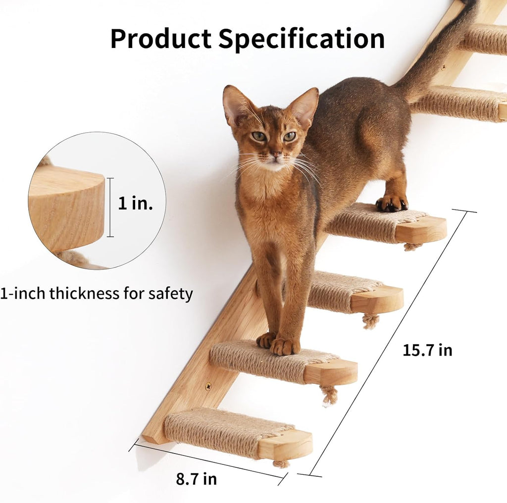 Cat Climbing Shelf Wall Mounted, Small