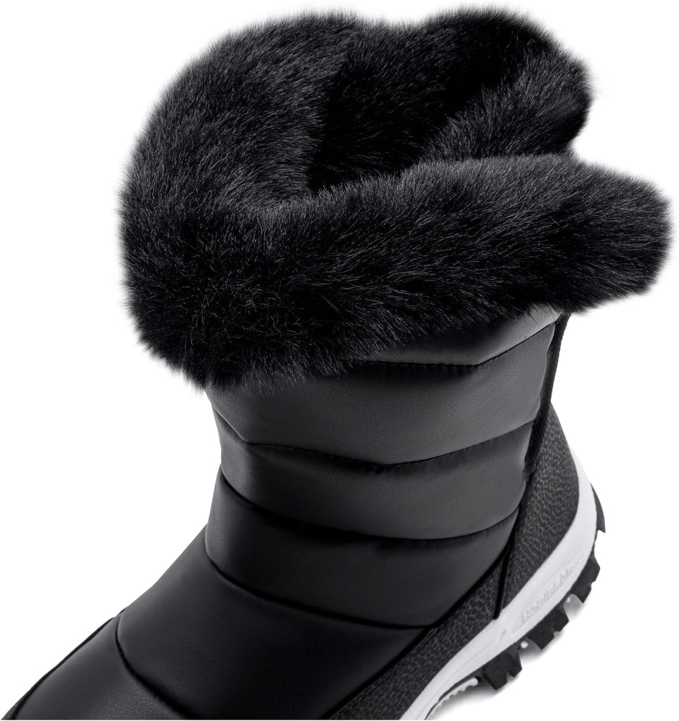 Boys Girls Water Resistant Winter Snow Boots