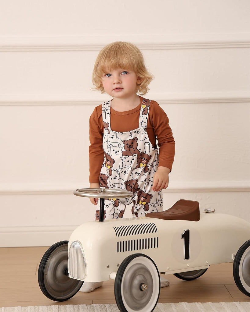 Newborn Baby Boy Clothes Outfits Infant Stripe Animal Romper Cute Denim Jeans Jumpsuit Overalls