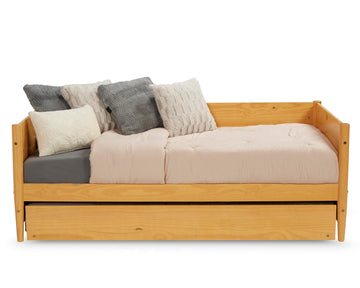Mid-Century Daybed, Single, Scandinavian Oak, Twin