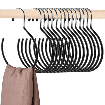 15 Pack Scarf Ring Hangers, Non-Snag Belt Hanger for Closet, Non-Slip Closet Organizer Accessory Holders for Ties