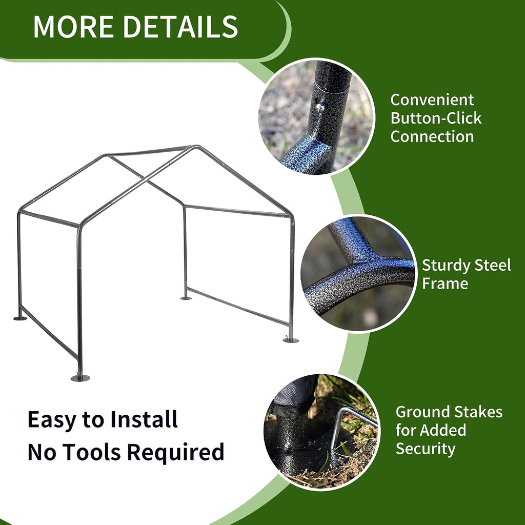 Extra Large Dog House Outside, Dog Tent Outdoor, Big Dog Shade Shelter Doghouse Canopy, Water Resistant Dog shelter