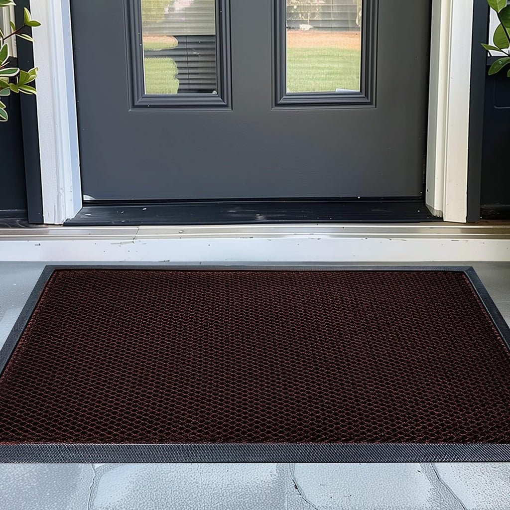Meshy MatTM Door Mat Heavy-Duty Quick-Dry Floor Mat, Sand & Dirt Trapper for Indoor & Outdoor, Ideal for Entrance