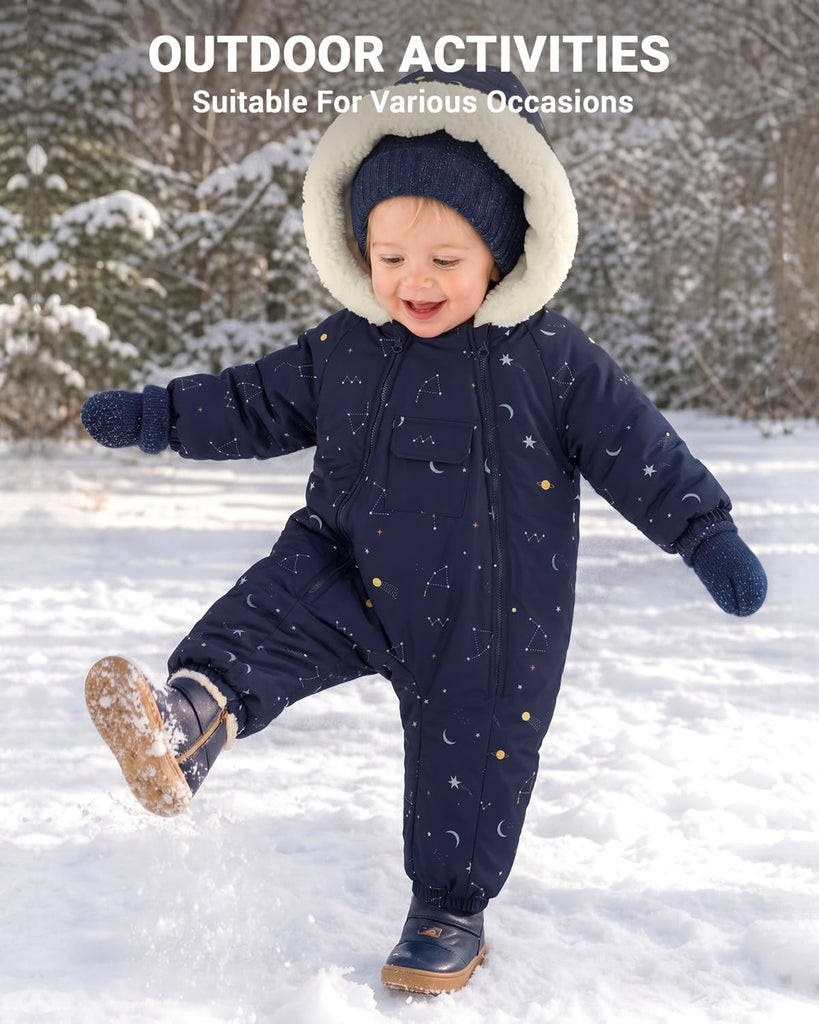 Baby Snowsuit Winter Suit Toddler Girls Boys Snow Suit Outfit
