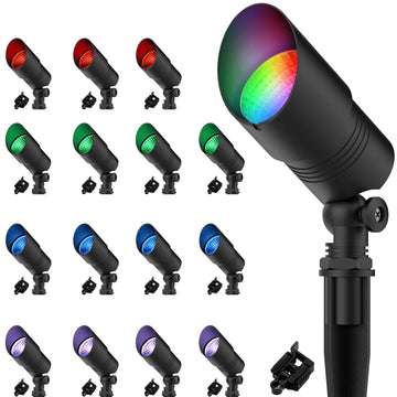 Low Voltage Landscape Lighting, Outdoor Spotlights 16 Pack
