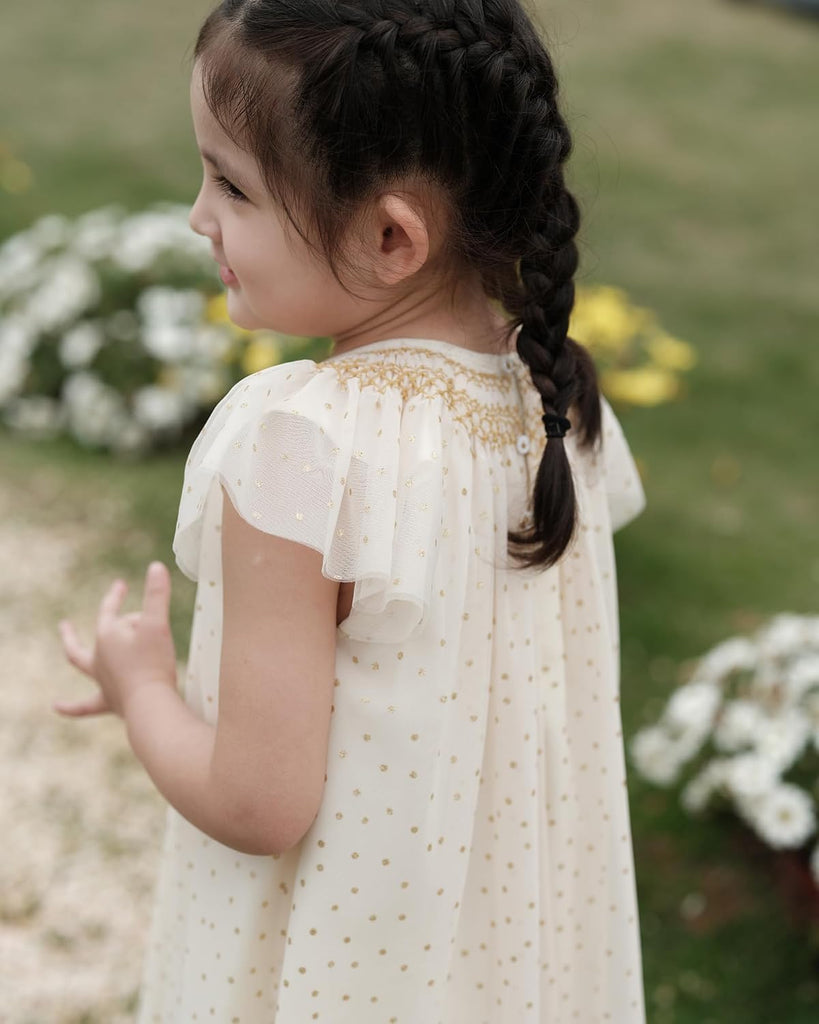 Baby Girl Smocked DressToddlers Cotton Casual Outfit Sleeveless Dresses,Sundress Princess Dress for Summer