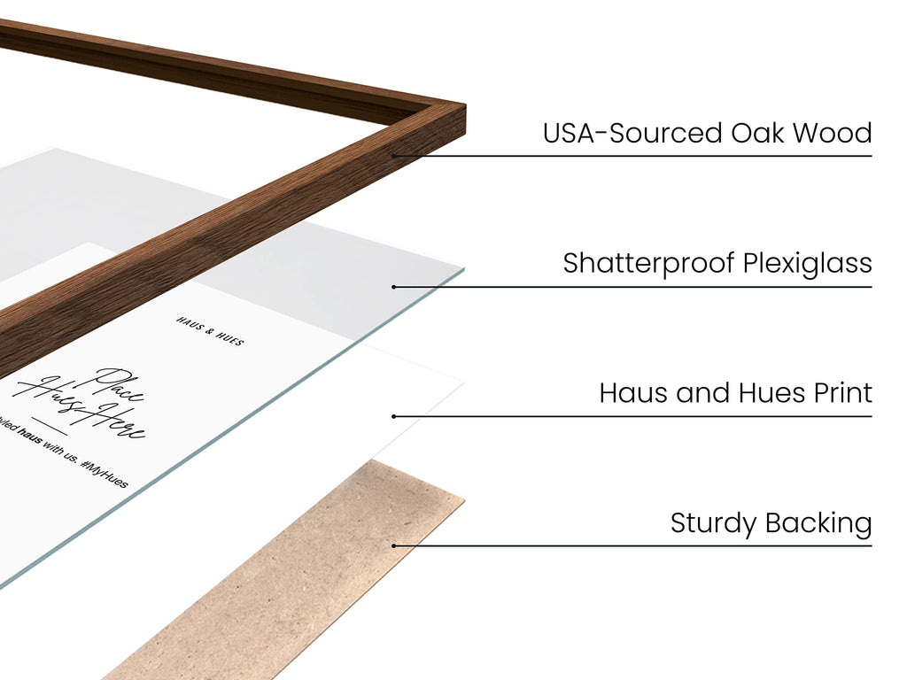 12x16 Picture Frame - Set of 6 12 x 16 Picture Frame Sets For Wall Collage, Frame 12x16 Wood Picture Frames Wall