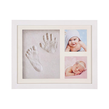 Baby Hand & Footprint Kit - Safety Baby Shower Gifts, Keepsake Frames For Newborn Boys & Girls