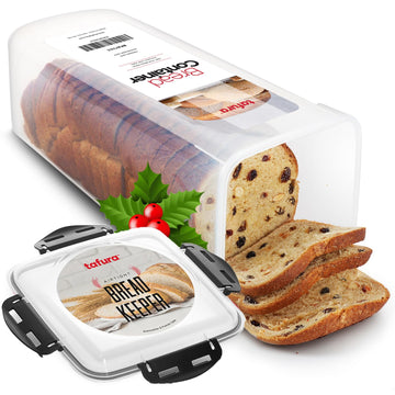 Bread Container, 5.8 L, Airtight BPA-Free Bread Storage Box
