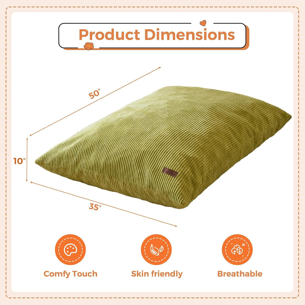 3 in 1 Kids Bean Bag Chair, Comfy Floor Sofa with Removed Cover