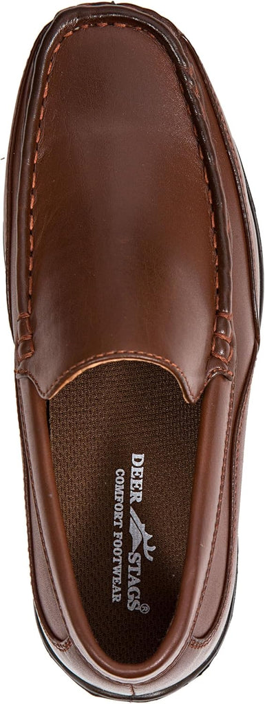 Boys Booster Driving Moc Style Dress Comfort Loafer