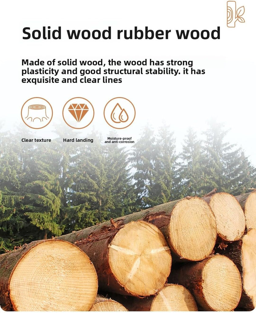 Solid Wood Coat Rack with Dimensions 23.6 x 11 x 64.1 Inches, Environmentally Friendly, Easy to Assemble, Ideal Spaces