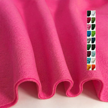 Hot Pink Felt Fabric 72" X 18" 1.6mm Thick Soft Rectangle Felt Sheet