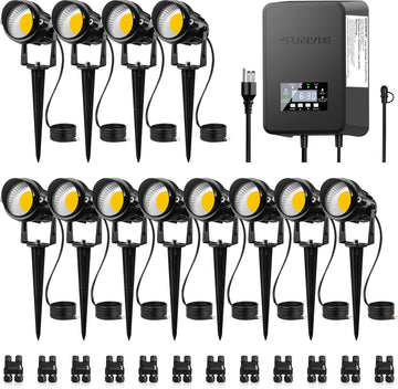 Low Voltage Landscape Lights with 300W Transformer