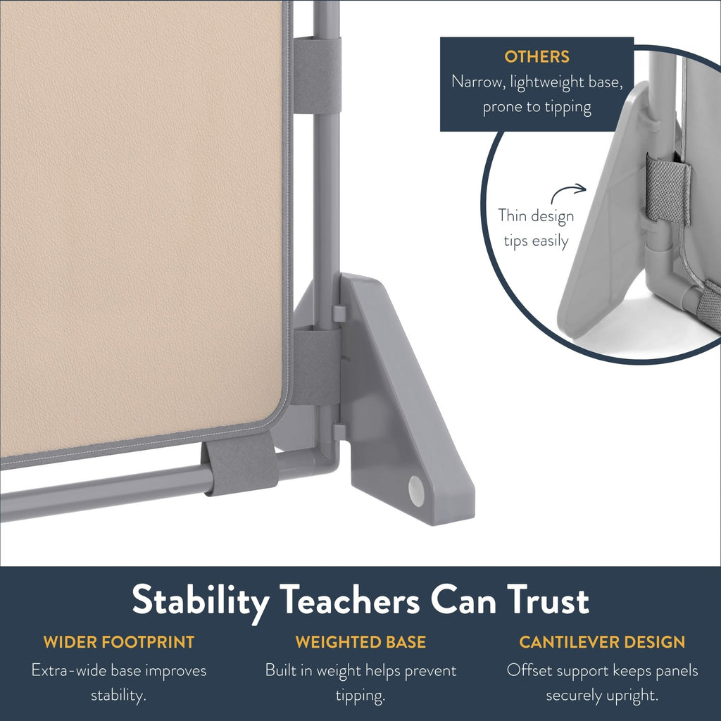 PlayPanel Room Divider 59.5" x 47.5", Sand