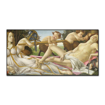 Sandro Botticelli Poster - Venus and Mars Canvas Art Print - Illustrations Vintage Oil Painting Modern Wall Decor