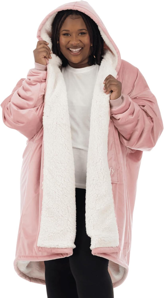 Original Full Zip | Shark Tank | Sherpa Wearable Blanket Hoodie