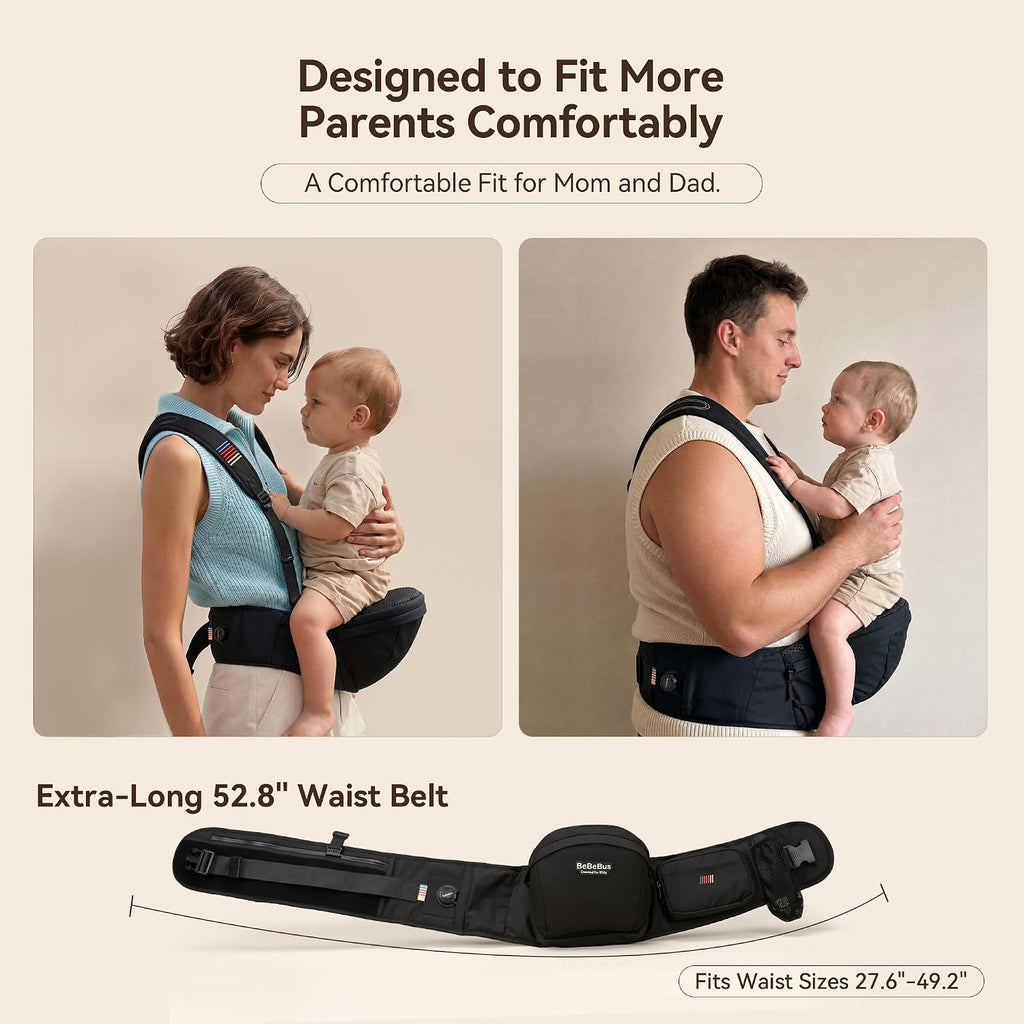 Hip Seat Carrier, Forward Facing Ergonomic Carrier for Infant