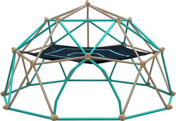 13 FT Climbing Dome for Kids 3 +, Geometric Dome Climber Play Center - Supports 1000LBS Outdoor Playset, Easy