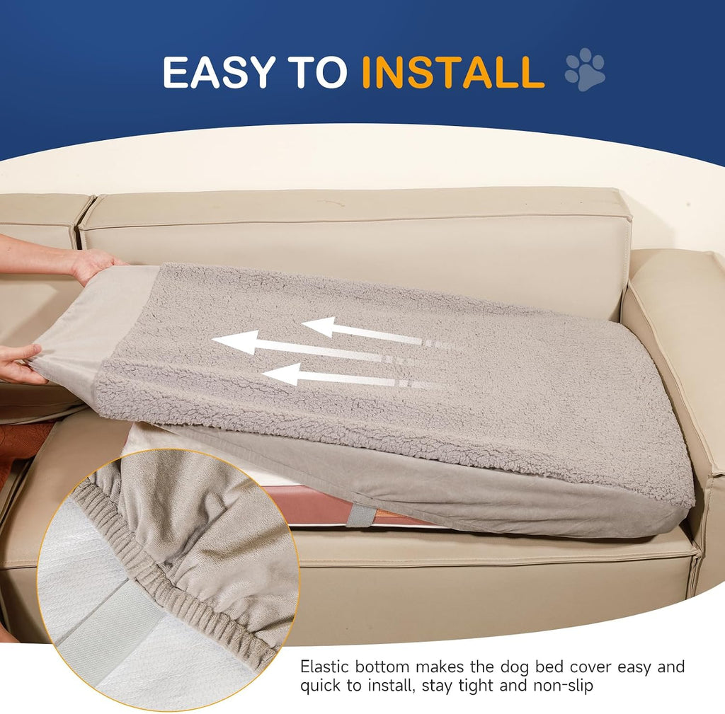 Dog Bed Covers Replacement Washable, Waterproof Sofa Cover for Dog