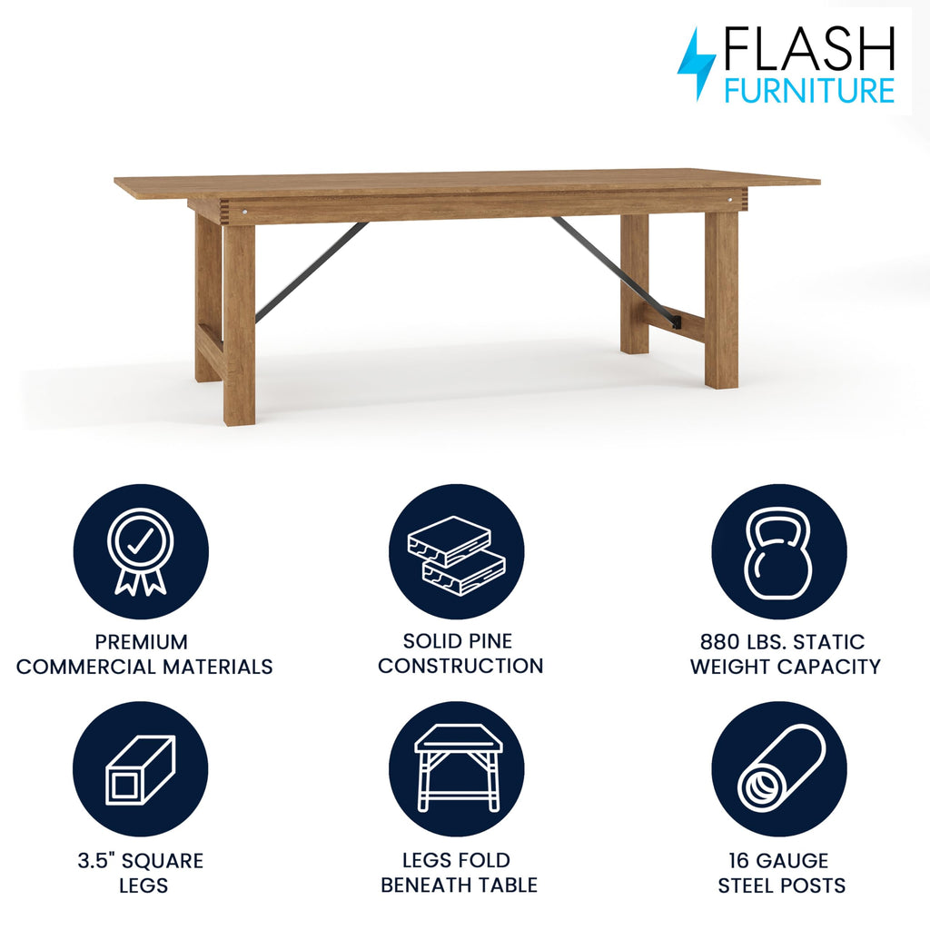 Hercules 96x40 in Folding Table