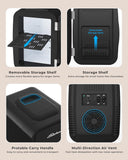 Mini Fridge, 4 Liter/6 Can Portable Refrigerator for Bedroom Office Dorm Car - Fast Cooling, Low Noise, 100-125V