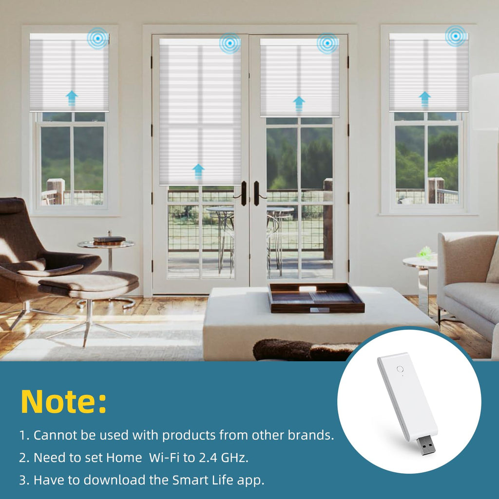 Shade Accessories Smart Link, Wi-Fi 2.4GHz, White