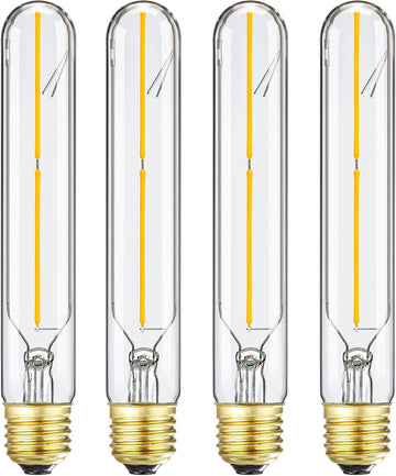 T10 Led Bulb E26 Dimmable Tubular Light Bulb 40W Long Edison Bulb,2700K