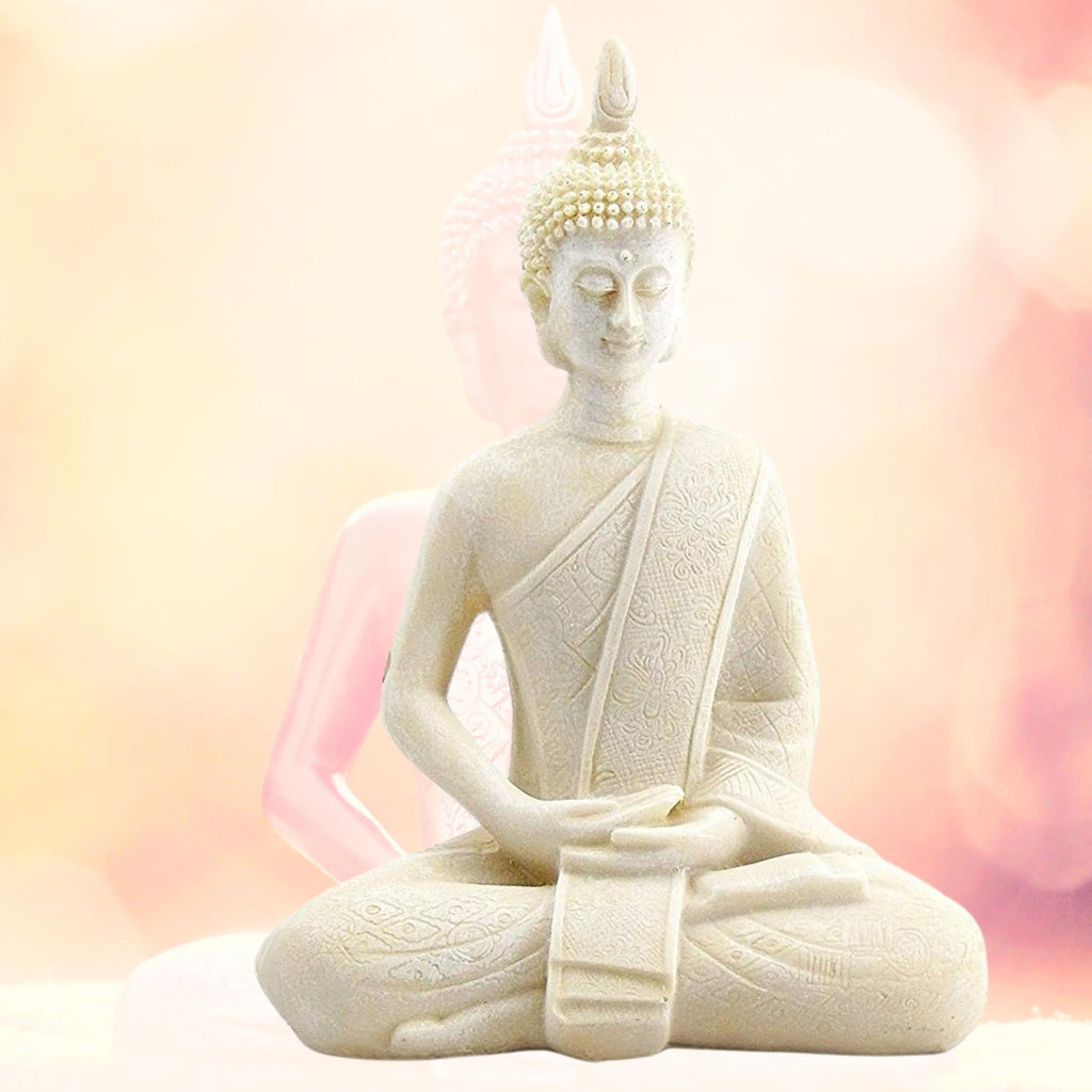 Rustic, Buddha, Statue, Japanese Style, Zen Garden, Sculpture