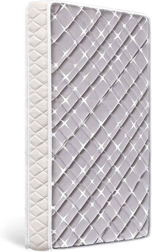 Premium Hypoallergenic Baby Crib Mattress and Toddler Mattress - 52" x 27.6" x 5" - Breathable - Firm Soft - Fits