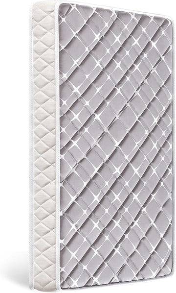 Premium Hypoallergenic Baby Crib Mattress and Toddler Mattress - 52" x 27.6" x 5" - Breathable - Firm Soft - Fits