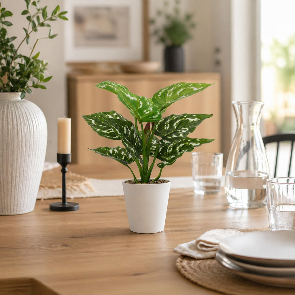 3 Pack Small Artificial Potted Plants Decor