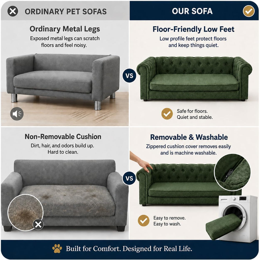 Large Dog Sofa, for Large & Extra Large Dogs
