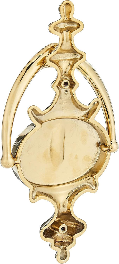 Estate 0116.003 Imperial Knocker in Lifetime Polished Brass, 8.5" x 4.1" - Door Knocker