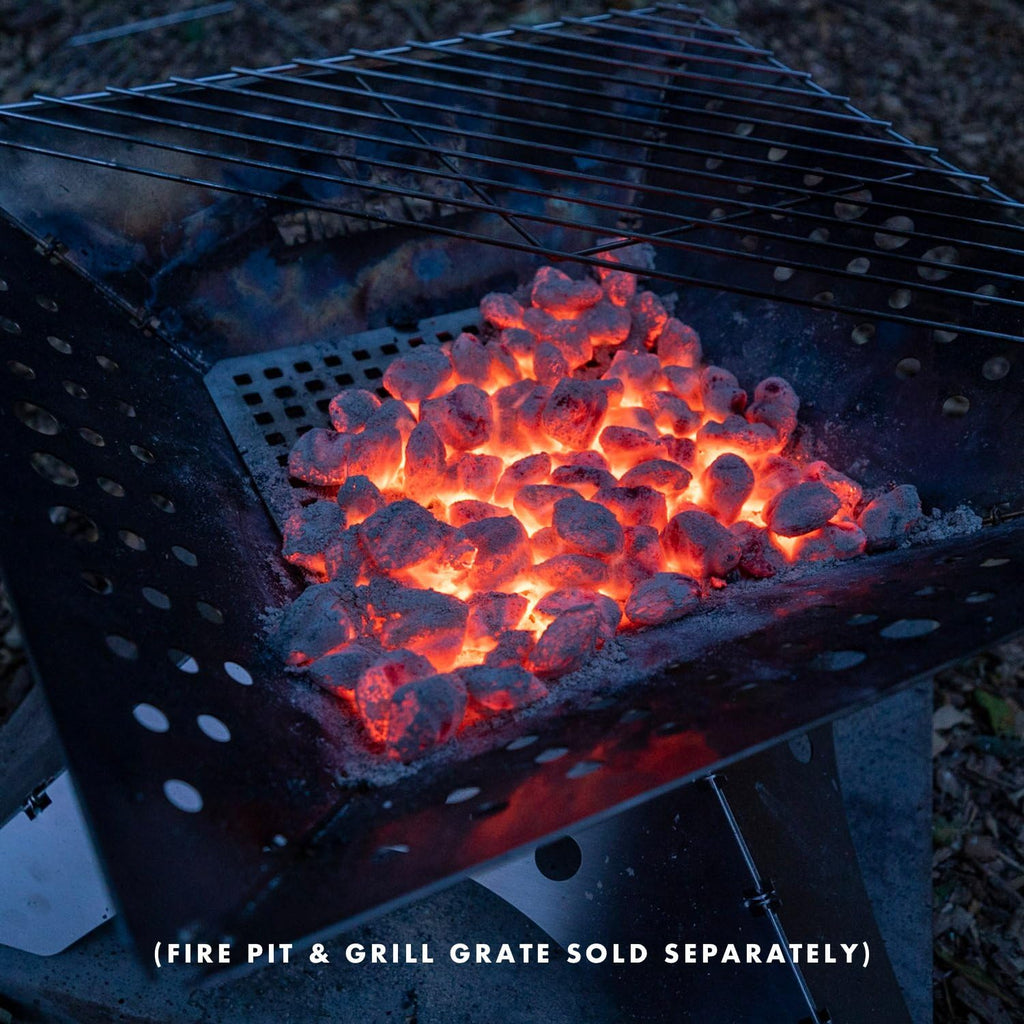 Flatfold Fire Pit - XL | Portable Stainless Steel Fire Pan