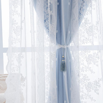Tassel Key Tassel with Loops for Curtain Decoration,2Pcs
