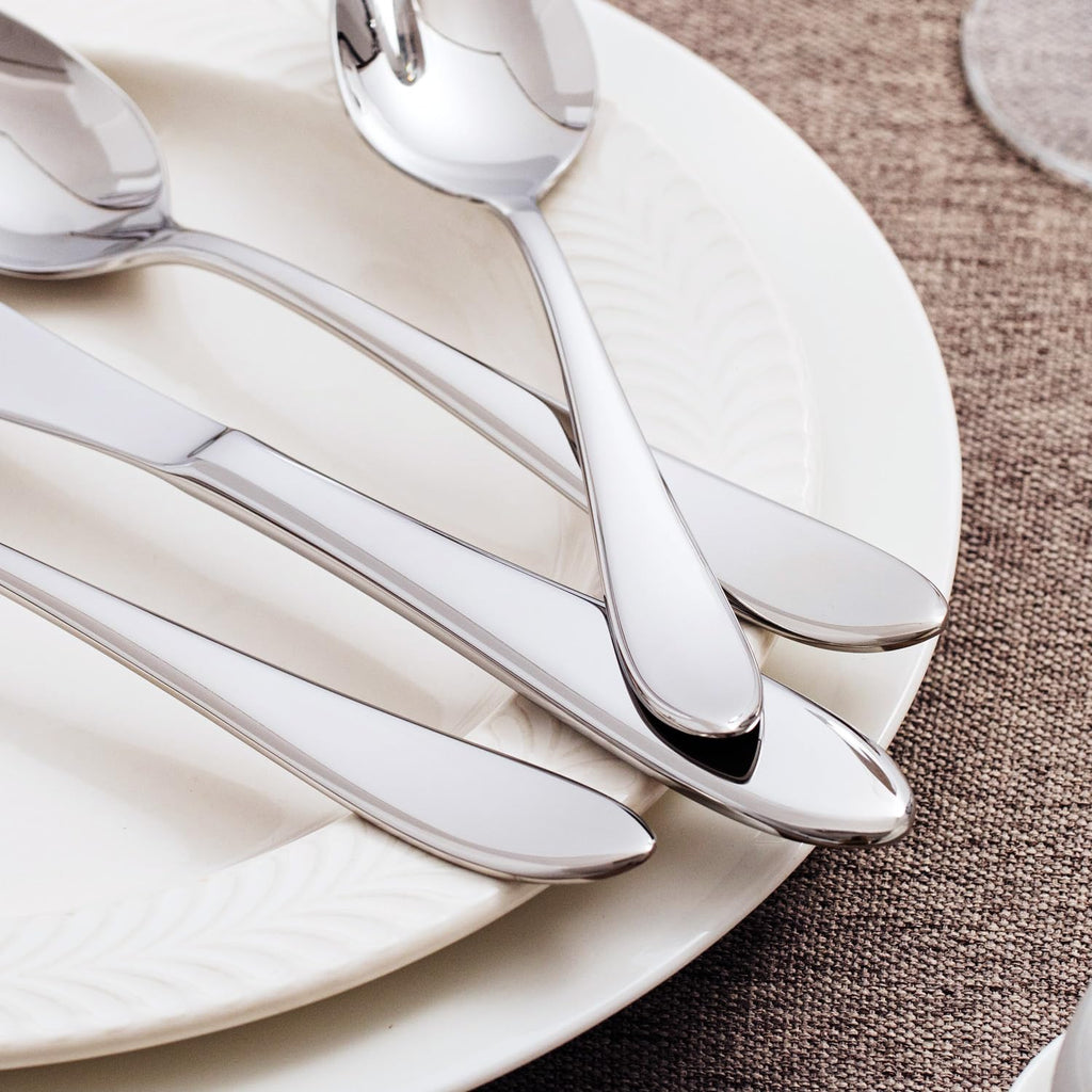 20-Piece Silverware Set for 4, 18/10 Stainless Steel