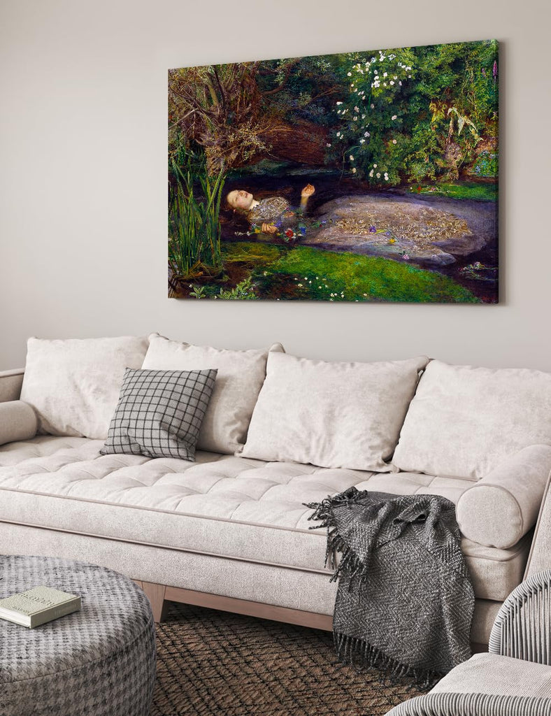 Ophelia Canvas Wall Art, Gallery Wrapped, 30x20