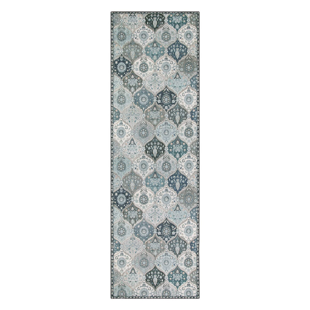 Moroccan Washable Runner Rug, 2'5''x8' Kitchen Runners s