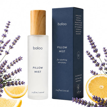 Pillow Mist 100ml | Natural Sleep Spray with Lavender & Bergamot - Set of 34