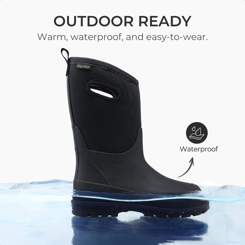 Boys Waterproof Boots Outdoor Shoes