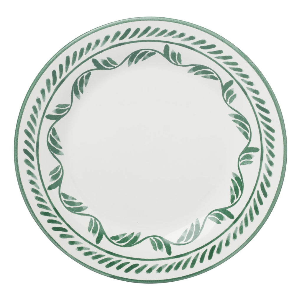 Solear Green Stoneware 12-Piece Dinnerware Set for 4