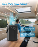 Small Dehumidifier with Drain Hose, Portable Dehumidifier for Bathroom