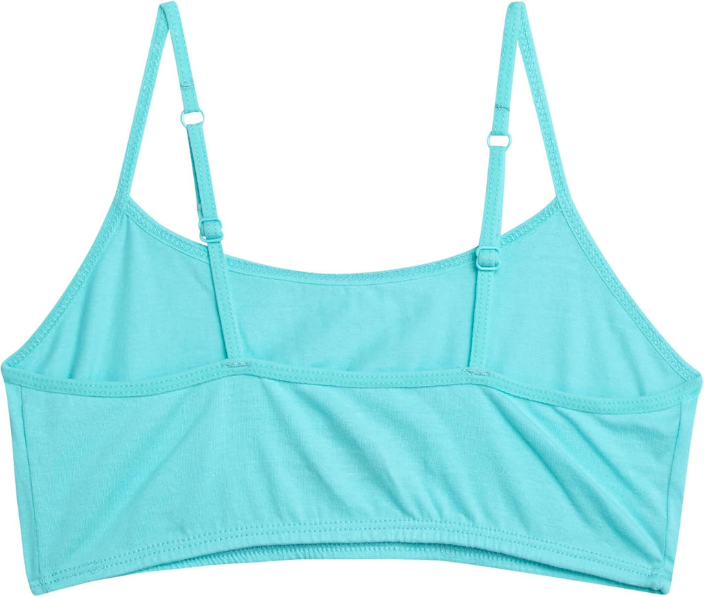 Girls Training Bras 10 Pack Soft Cotton Cami Everyday Bras