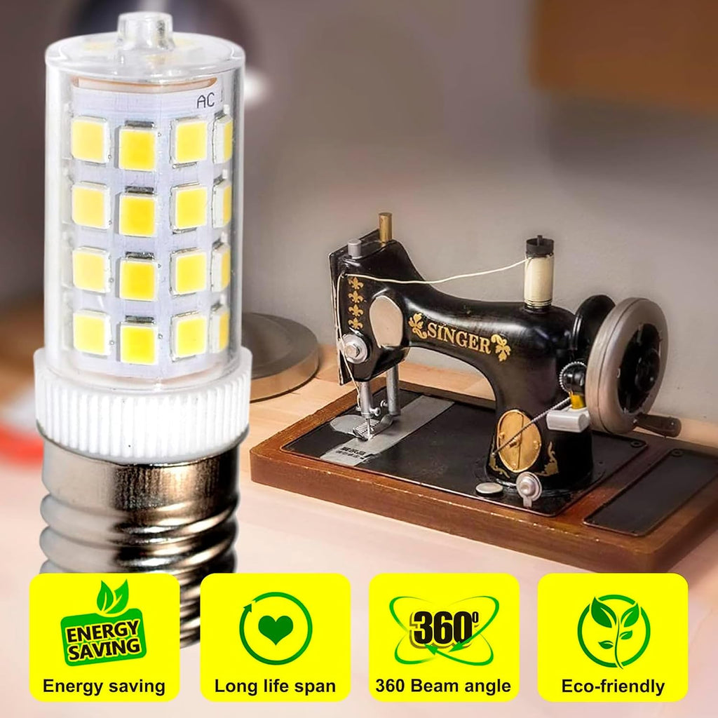 110V E17 Dimmable LED Light Bulb Cool White Compatible with LG 6912W1Z004B Microwave Light Bulb Replacement