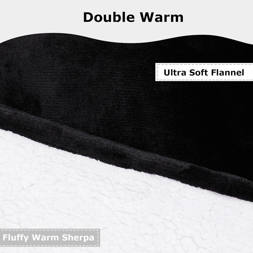 Wearable Blanket Hoodie, Oversized Sherpa Sweatshirt Blanket for Adults Women Men, Warm Cozy Hooded Blanket, Gifts