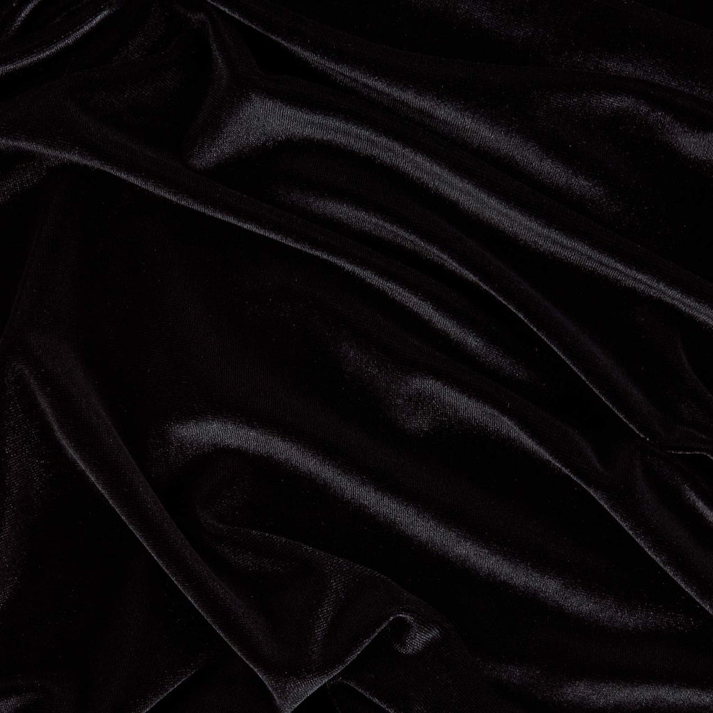 Knit Black, Fabric by the Yard