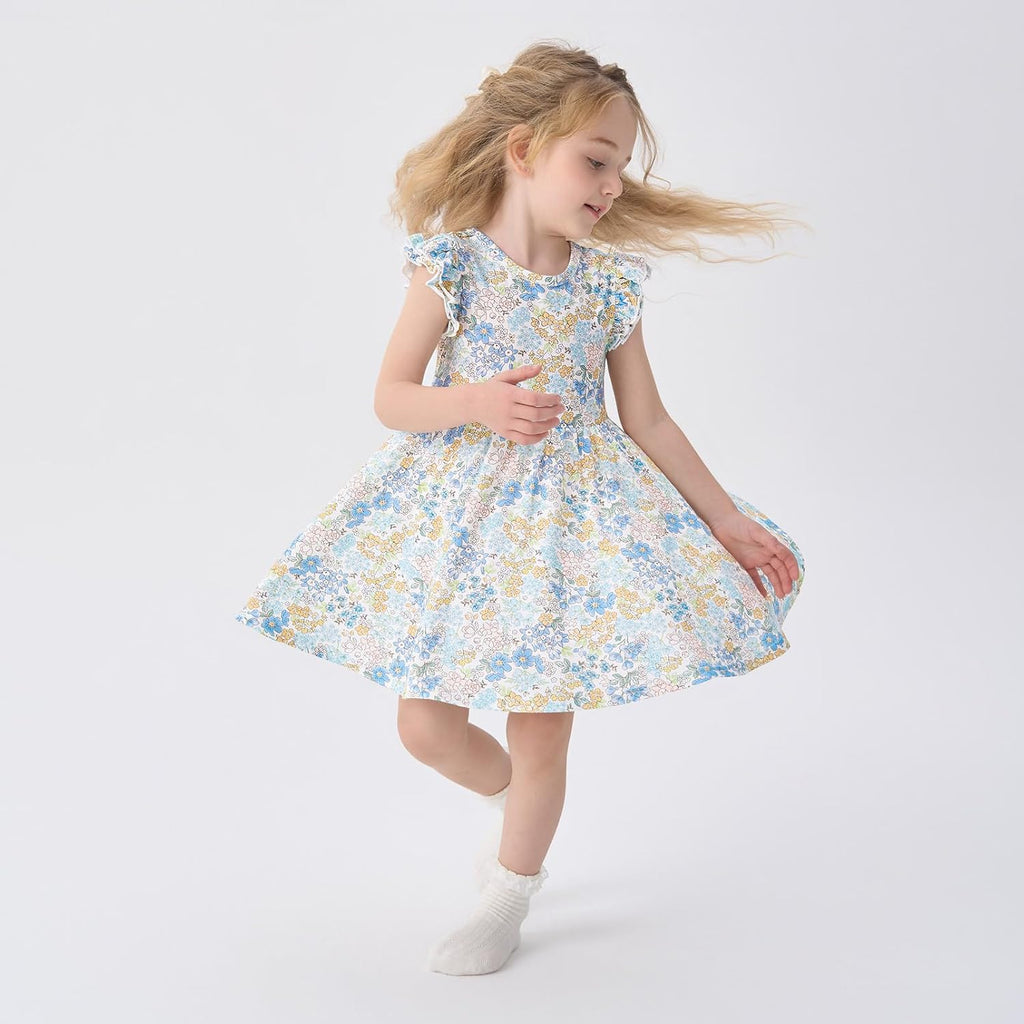 Baby Toddler Girl Viscose from Bamboo Dress Twirly Dresses