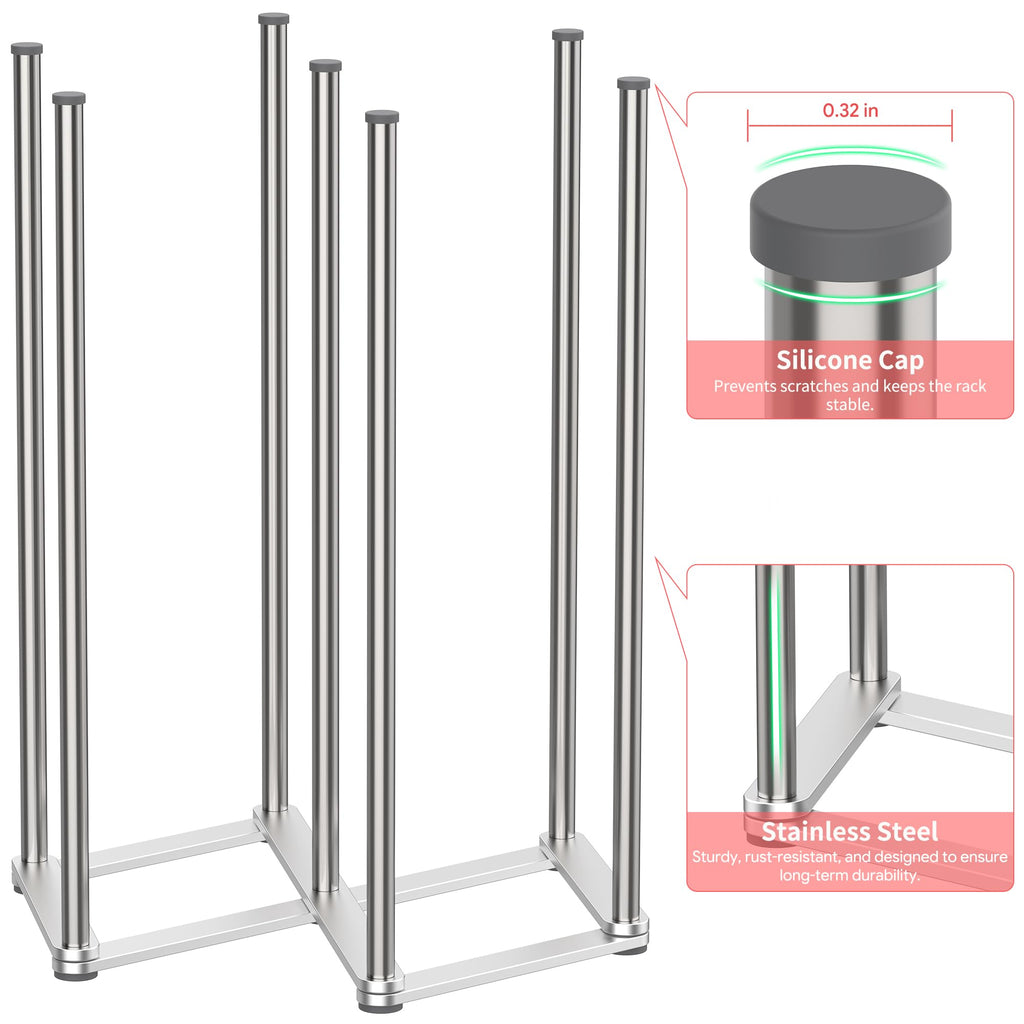 Collapsible Bottle Drying Rack, Baby Bottle Drying Rack, Foldable Cup Draining Holder, Retractable Reusable Silicone