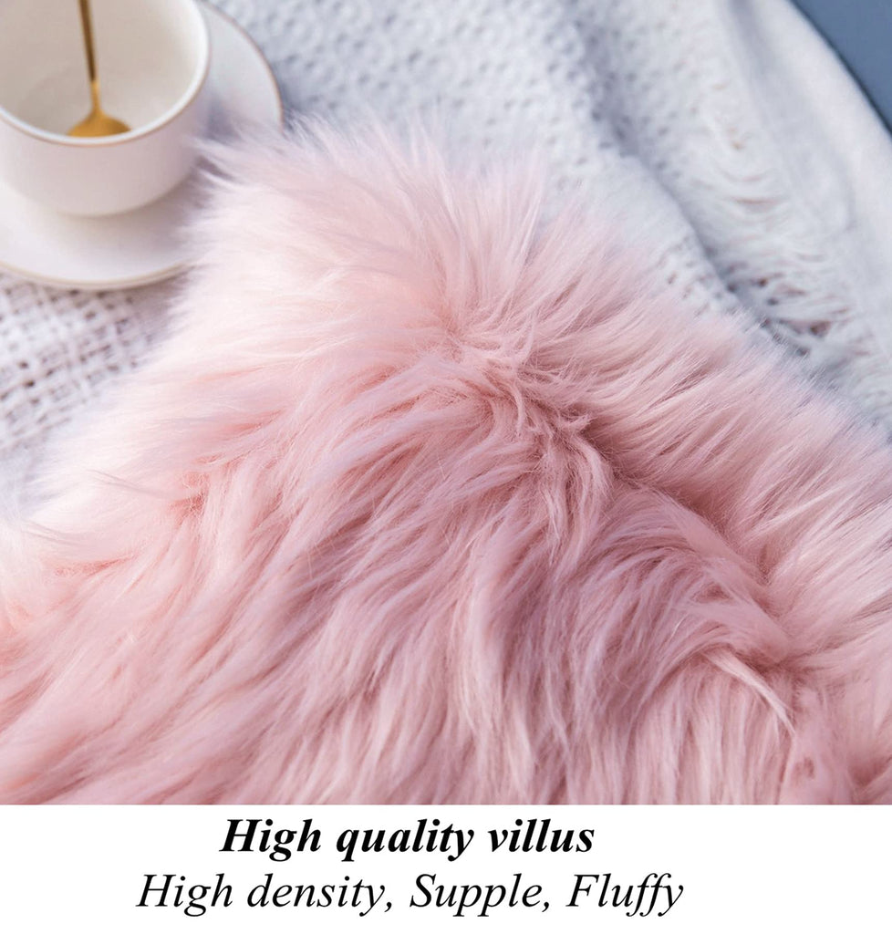 Decorative Lumbar Soft Faux Fur Throw Pillow Cover Luxury Series Rectangle Plush Pillow Case Cushion Cover for Couch